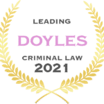 Leading Doyles Criminal Law 2021 - Criminal Defence Lawyers