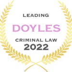 Leading Doyles Criminal Law 2022 - Criminal Defence Lawyers